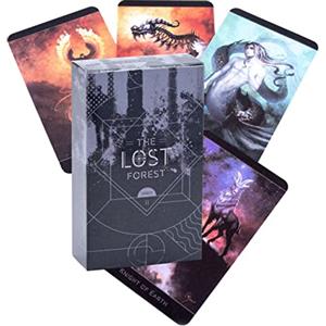 GIMOCOOL Mazzo di tarocchi, Mazzo dei Tarocchi della Divinazione, Carte dei tarocchi della Fortuna, Mazzo di Carte dei tarocchi in Versione Inglese per Feste di Amici di Famiglia, Regali