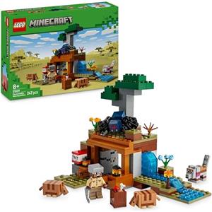LEGO Minecraft Spedizione nella Miniera dell'Armadillo - Giocattolo Interattivo con Figure di Ragno della Caverna, Lupo e Funzione TNT - Regalo per Gamer, Bambini e Bambine da 8 Anni in su - 21269