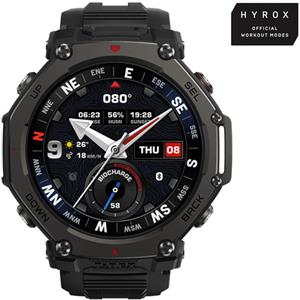 Amazfit T-Rex 3 Pro 3,81 cm (1.5'') AMOLED 48 mm Digitale 480 x 480 Pixel Touch screen Nero Wi-Fi GPS (satellitare)