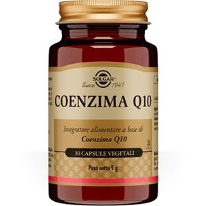 Solgar Coenzima Q10 Integratore Antiossidante 30 Capsule