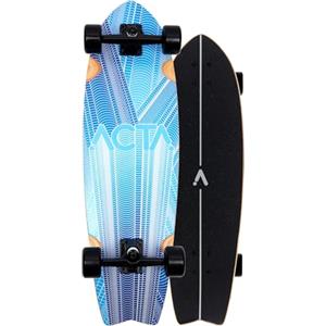 ACTA Surfskate Glitch 32 - Blu | Surf-Skate da Carving Completo in Acero a 7 Strati | Truck reattivi e maneggevoli | Ideale per principianti e intermedi | per pumptrack, Cruising e Passeggiata Urbana