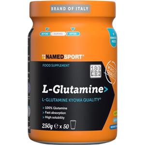 NAMED SPORT L-Glutammine 250 gr. Pura Glutammina Qualita' Kyowa Glutamina
