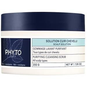 PHYTO Scrub Esfoliante Purificante per Cuoio Capelluto 200g - Rimuove Impurità e Sebo in Eccesso