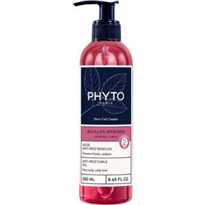 Phyto Ricci Intensi Gel Anti Frizz 250ml - Gel Idratante per Capelli Ricci e Crespi con Aloe Vera