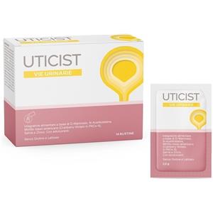 Istituto Ganassini UTICIST - Integratore per Vie Urinarie con D-Mannosio e Cranberry, 14 Bustine da 2,5 g