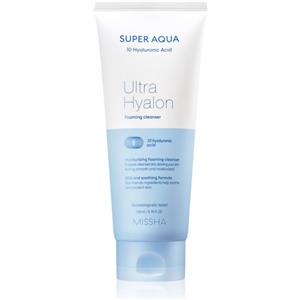 Missha Super Aqua Ultra Hyalron Schiuma Detergente 200 ml - Pulizia Profonda e Idratazione Intensiva
