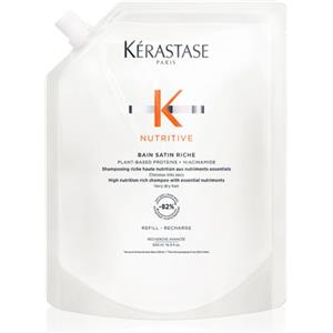 Kérastase Nutritive Bain Satin Riche - Shampoo Nutriente e Idratante per Capelli Molto Secchi, 500 ml