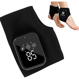 Hiemible Massaggiatore per Piede e Caviglia - Massaggiatore Piedi Senza Filo - Piastra Riscaldante Per Caviglia Ricaricabile Con 3 Modalità E 5 Livelli Di Calore | Per Donne Uomini Casa Viaggio