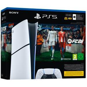 Sony PS5 Console 825GB Digital Edition E Chassis White + FC 26 ITA
