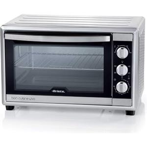 Ariete 986 Forno Elettrico Ventilato con Girarrosto 45 litri - Bon Cuisine 450 - Doppio vetro - Temperatura max 230° - 1800 Watt - Acciaio Inox