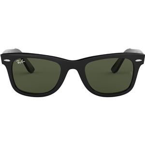 Ray-Ban Occhiali da Sole RB2140 901 Wayfarer Classic Original Nero/Verde G-15 Unisex