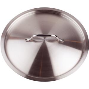 Agnelli Pentola Inox 18/10 con Coperchio in Alluminio e Ponticello, Diametro 16 cm