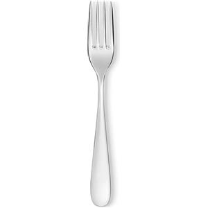 Alessi Forchetta da Tavola Nuovo Milano 5180/2 in Acciaio Inossidabile 18/10 - 19.5 cm, Design di Ettore Sottsass