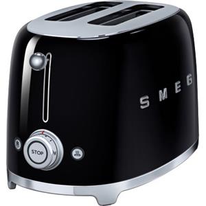 Smeg Tostapane 2 fette - nero