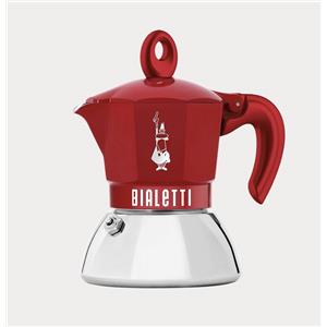 Bialetti INDUCTION Moka - rossa (Tazze: 2tz.)