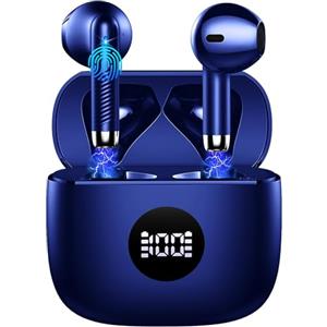 Jxrev Cuffie Bluetooth Auricolari Bluetooth 5.4, Cuffie Wireless con 4 ENC Cancellazione Rumore Mic, Cuffie in Ear 40 Ore di Riproduzione, Cuffie Senza Filo HiFi Stereo IP7 Impermeabili per iOS & Android