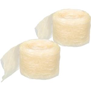 Gatuida Budello per Salsiccia 22Mm X 14M Budello di Collagene da Cucina Rivestimento Commestibile per Prosciutto Adatto a Produzione per Affumicatura Calda e Fredda