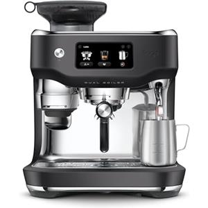 Sage - The Oracle Dual Boiler - Macchina da Caffè in Grani con Montalatte Manuale e Automatico - 16 Ricette Preimpostate Incl. Espresso, Cappuccino, Flat White - Tartufo Nero
