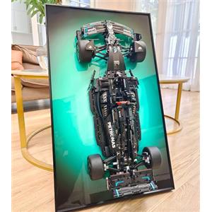 icuanuty Lavagna da parete per Lego Technic Mercedes AMG F1 W14 E 42171 Performance Car, pittura decorativa per adulti, per modellini per Lego Mercedes F1, 75 x 45 cm