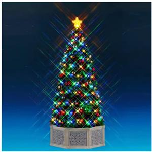 LEMAX Albero di natale musicale e luci led Musical Tree H39x17x17 cm
