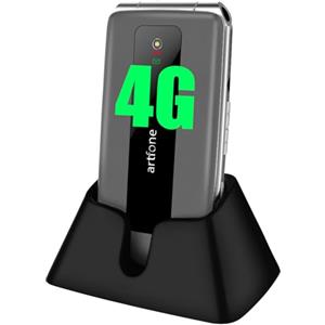 artfone 4G Telefono cellulare per anziani senza contratto, 4G Volte cellulare pieghevole con pulsante di chiamata di emergenza, telefono cellulare per pensionati con pulsanti grandi(IT/PT)