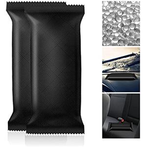 Boadw 2 x 500 grammi [2,2 lb] silica gel essiccante ricaricabile per forno a microonde ad azione rapida, per auto, cantina, garage, RV rimozione dell'umidità