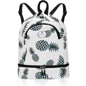 HUA ANGEL Zaino Con Coulisse Con Portascarpe Grande Capacità Borsa Da Palestra Separazione A Secco Zaino Da Basket Impermeabile Per Uomo E Donna Sportivo Viaggio All'Aperto Nuoto