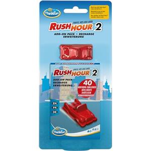 ThinkFun Rush Hour® 2 - Eine Erweiterung - Logikspiel ab 8 Jahre: Nur mit Rush Hour Spielbar!