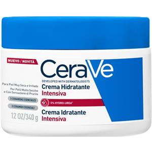 CeraVe Crema Idratante Intensiva 340 g - Per Pelli Secche e Molto Secche con 3 Ceramidi Essenziali e Acido Ialuronico