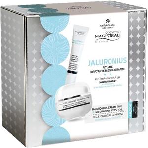 Difa Cooper SpA Jaluronius Cofanetto Edizione Limitata: Gel Occhi Antirughe 15 ml Crema Viso Idratante 50 ml