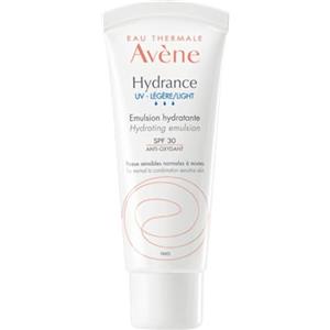 Avene AVÈNE Hydrance - Crema idratante SPF 30-48H Idratazione & Protezione UV - Con Acido Ialuronico & Aloe Vera - Assorbimento rapido - Finitura vellutata - Pelle normale a mista, Sensibile - 40 ml