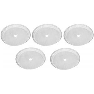 Tbest French Press Coffee Maker Filter 3 Tazzine, 5 Pz 80 Maglia Sostituzione dello Schermo Filtrante in Acciaio Inossidabile per Macchina per caffè 350ml French Press