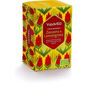 HP ITALIA Srl Neavita Zenzero e Lemongrass Tisana 15 filtri