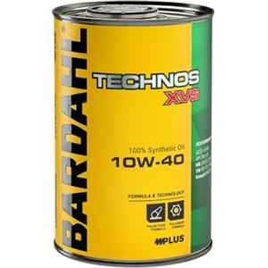 Bardahl - TECHNOS XVS 10W-40 - Olio Motore per Auto, Lubrificante per Motori Benzina e Diesel di Ultima Generazione, Olio ad Alte Prestazioni, Allunga la Vita e Pulisce gli Organi del Motore, 1 L