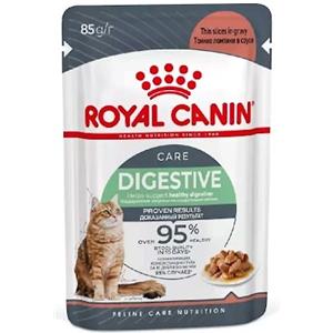 Royal Canin Digest Sensitive Care 85 g - Alimento Umido per Gatti Adulti in Salsa, Alta Digeribilità e Riduzione Odore Feci
