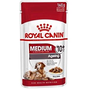 Royal Canin Medium Ageing 10 - Cibo Umido Completo per Cani Anziani in Salsa da 140g