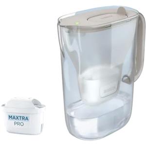 Brita Caraffa filtrante Style Essential Sand (2,4L) incl. 1 x filtro MAXTRA PRO PURE PERFORMANCE & 1 x filtro MAXTRA PRO LIMESCALE EXPERT