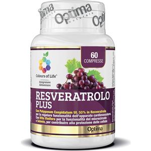 OPTIMA NATURALS SRL COLOURS LIFE RESVERATROLO60COMPRESSE