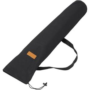 babominimer Borsa portaoggetti per pali da tenda, 81 x 19 cm, impermeabile, in tessuto Oxford con manici e coulisse, organizer per attrezzi da campeggio, per bastoncini da trekking, canne da pesca