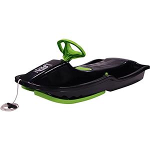 STIGA Luge Bob per Bambini Snowpower - Nero/Verde