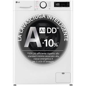 Lg Lavasciuga Slim 8/5kg D2R3S08NSWW Bianco