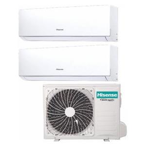 HISENSE ITALIA SRL Climatizzatore New Comfort R32 Dual Split 9000+9000 BTU Classe A++/A+ - HIS CLIM 2X42 CF 9+9