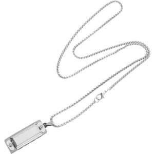 Sosoport Collana Con Ciondolo Armonica Gioiello Musicale Alla Moda Per Donne Accessorio Musicale Portatile Per Feste Ed Eventi