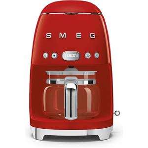 Smeg Macchina da Caffè Filtro 50's Style - Rosso LUCIDO - DCF02RDEU