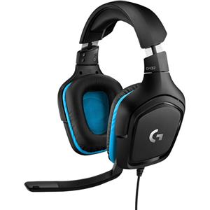 LOGITECH G Headset Gaming Logitech G432 Gaming Nero Blu