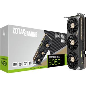 ZOTAC Scheda Video Zotac Gaming NvdiaGeForce RTX 5080 SOLID Core OC 16GB GDDR7 Nero