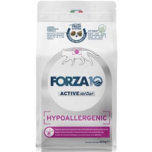 Forza10 Cat Active VetDiet Hypoallergenic - Alimento Completo per Gatti Adulti, 1,5 kg, Monoprotein con Pesce