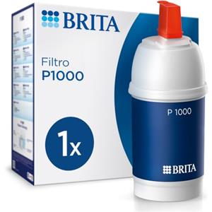 BRITA filtro P1000 per rubinetti filtranti da cucina BRITA, 1 pezzo (1200l) | Filtro di ricambio originale per mypure P1 e altri sistemi filtranti per rubinetti - riduce calcare, metalli, cloro e altro