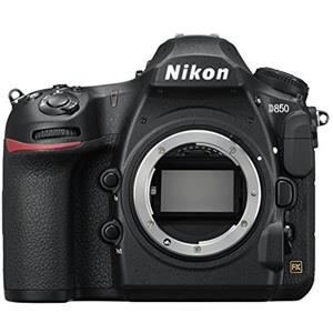 Nikon D850 Fotocamera Reflex Professionale 45.4 MP, Sensore CMOS FX, Filmati 4K/UHD Full Frame, EXPEED 5, Nero [Nital Card: 4 Anni di Garanzia]