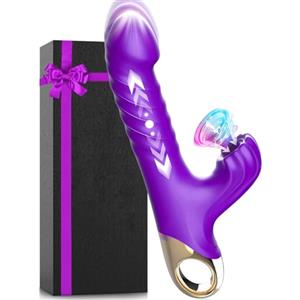 AWFJUREN Vibratoreper donna professionale Sex toys, Con 9×9×9 modalità Succhia clitoride per Donna 3 in 1 vibratore Sexytoysys Dónnà APP Sexy toys Vibratoreper Donna Grandi vibratore per Donṅa